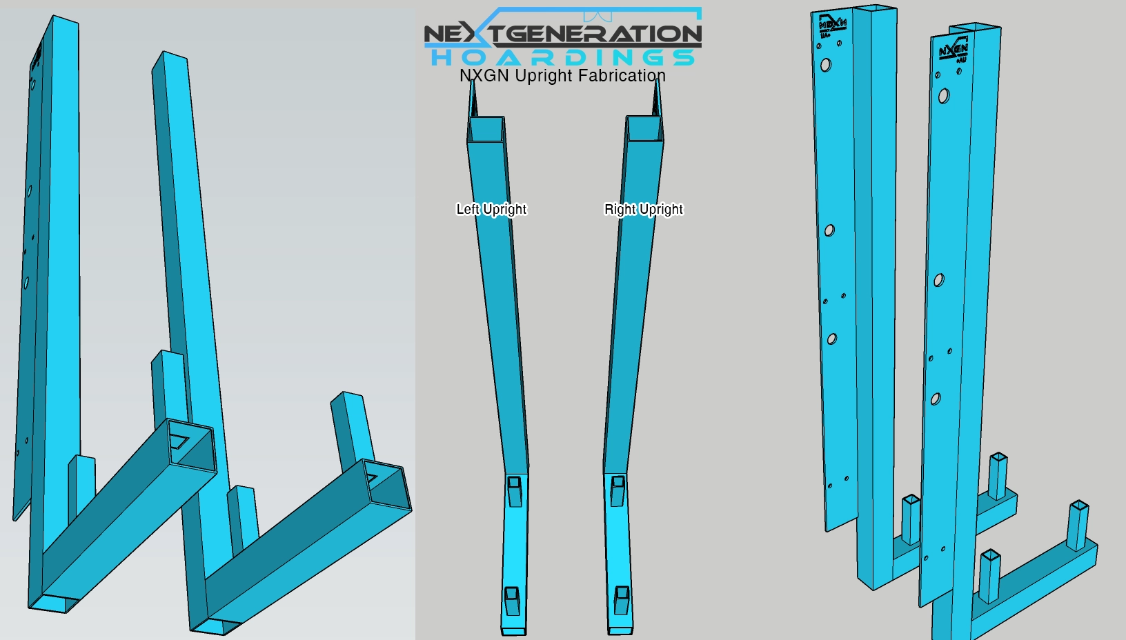 NXGN Left & Right Uprights
